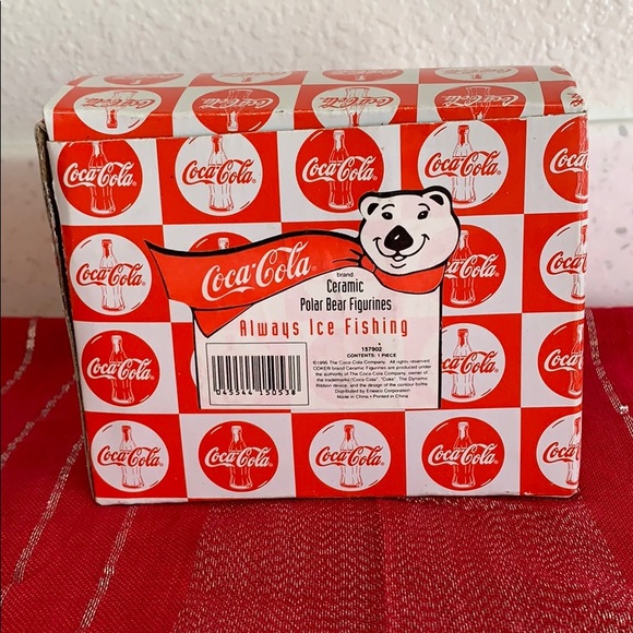1995 Coca-Cola Company Polar Bear Figurine - Picture 1 of 16